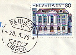 Paquebot Lisboa Stempel