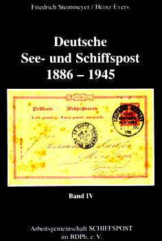 Deutsche See- und Schiffspost Kataloge Band I bis IV